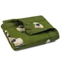 65133 - Valais Sheep Mini Lovey Blanket Folded