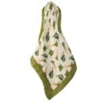 Fresh Veggies Mini Lovey Blanket Unfolded