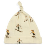 43141 - Vintage Natural Ski Organic Cotton Knotted Beanie Hat
