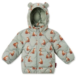 Fox Lightweight Quilted Down Hooded Jacket