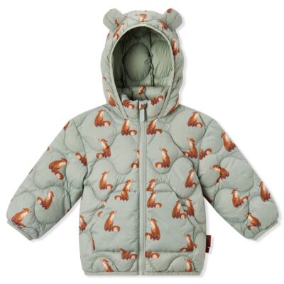Fox Lightweight Quilted Down Hooded Jacket