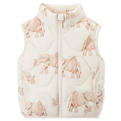 Tutu Elephant Lightweight Quilted Down Vest