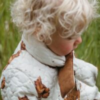 Milkbarn Quilted Jacket and Scarf 2