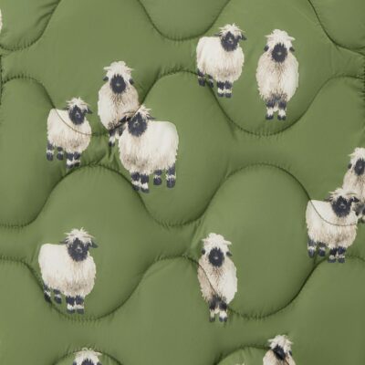 Valais Sheep quilting detail